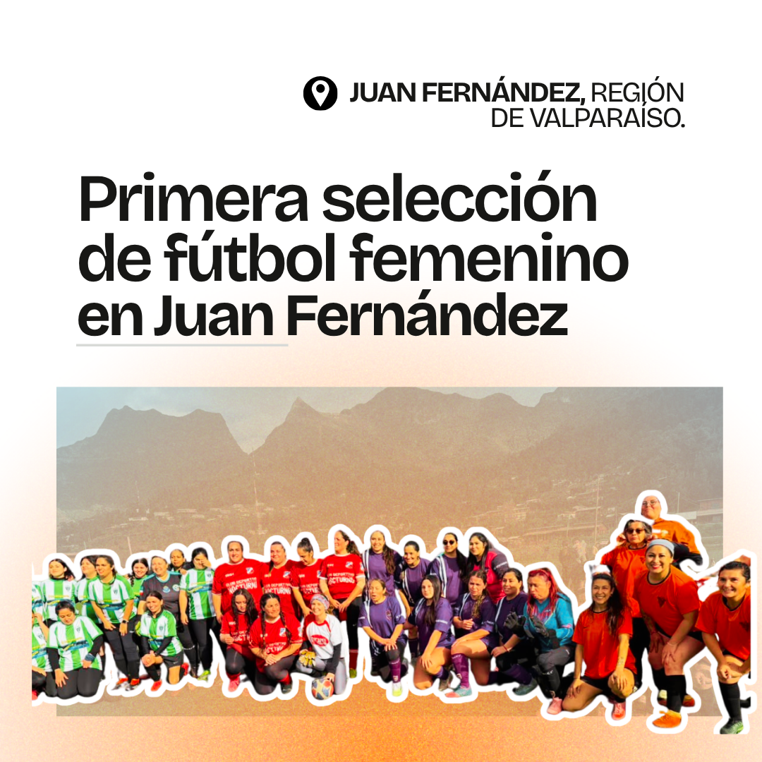 Gráfica del proyecto Las mujeres del Pacífico, Juan Fernández, Región de Valparaíso
