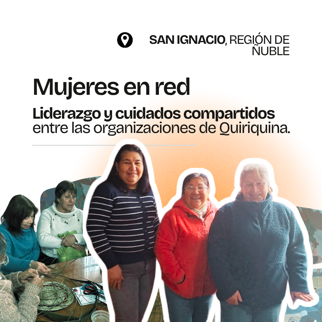 Gráfica del proyecto Mujeres en red, San Ignacio, Región de Ñuble